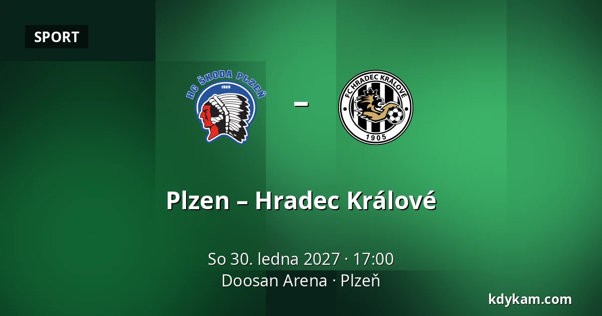 Plzen – Hradec Králové — Doosan Arena, Plzeň