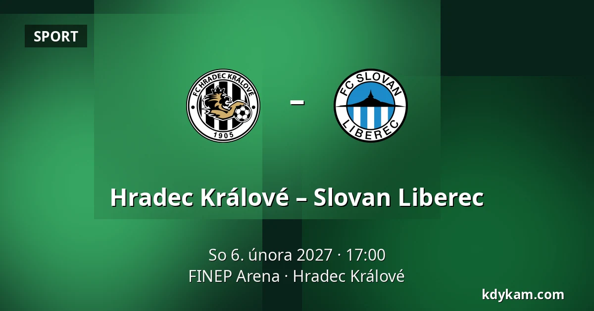 Hradec Králové – Slovan Liberec — FINEP Arena, Hradec Králové