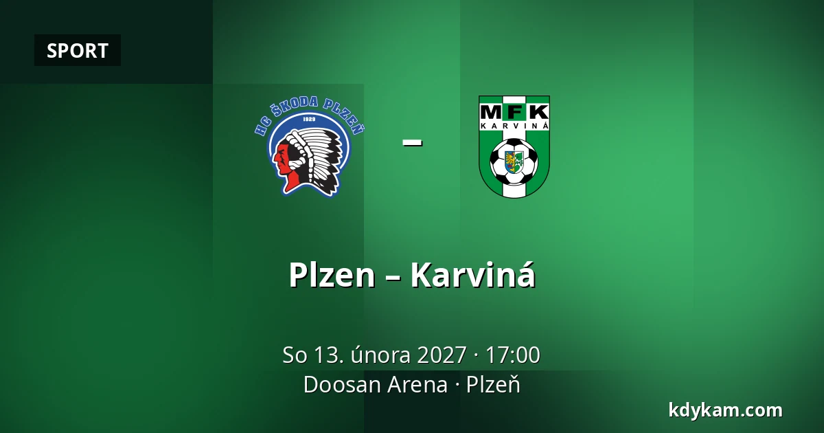 Plzen – Karviná — Doosan Arena, Plzeň