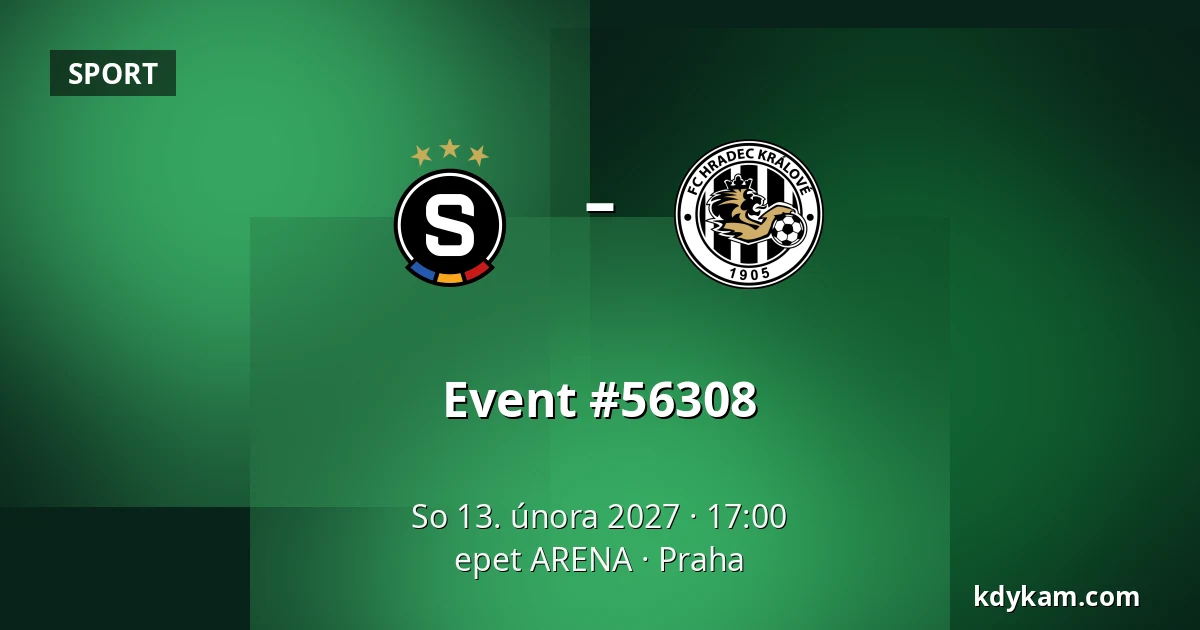 Sparta Praha – Hradec Králové — epet ARENA, Praha