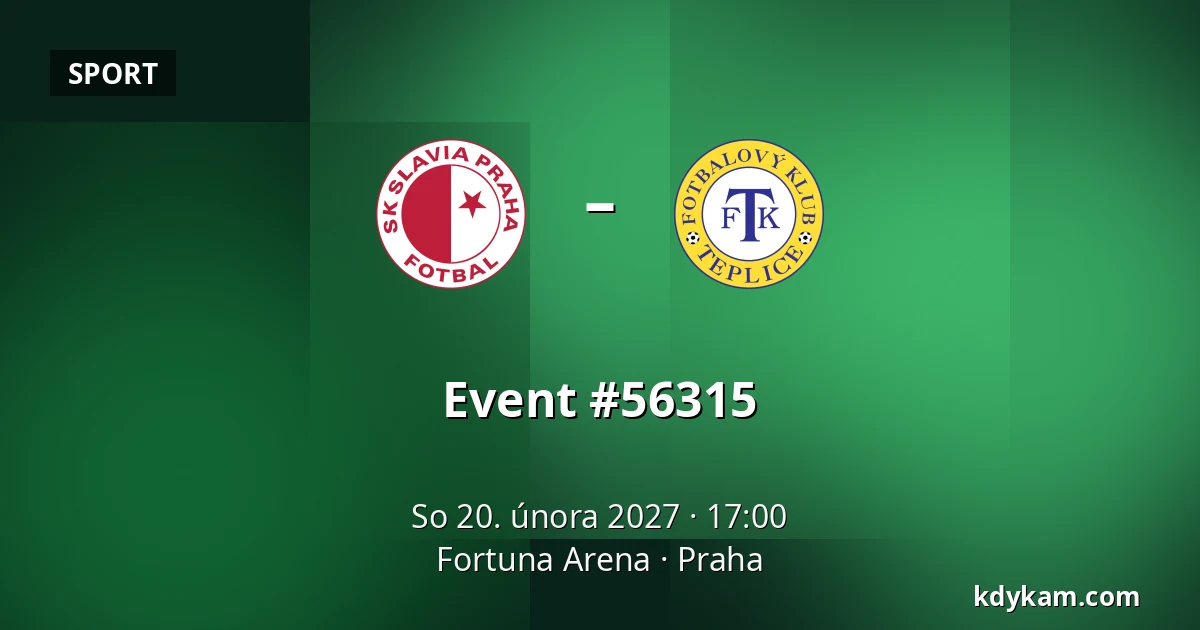 Slavia Praha – Teplice — Fortuna Arena, Praha