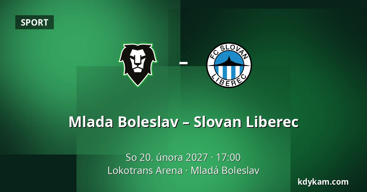 Mlada Boleslav – Slovan Liberec — Lokotrans Arena, Mladá Boleslav