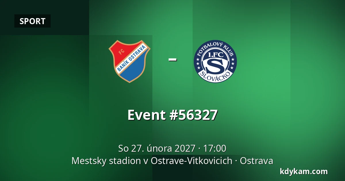 Baník Ostrava – Slovácko — Mestsky stadion v Ostrave-Vitkovicich, Ostrava
