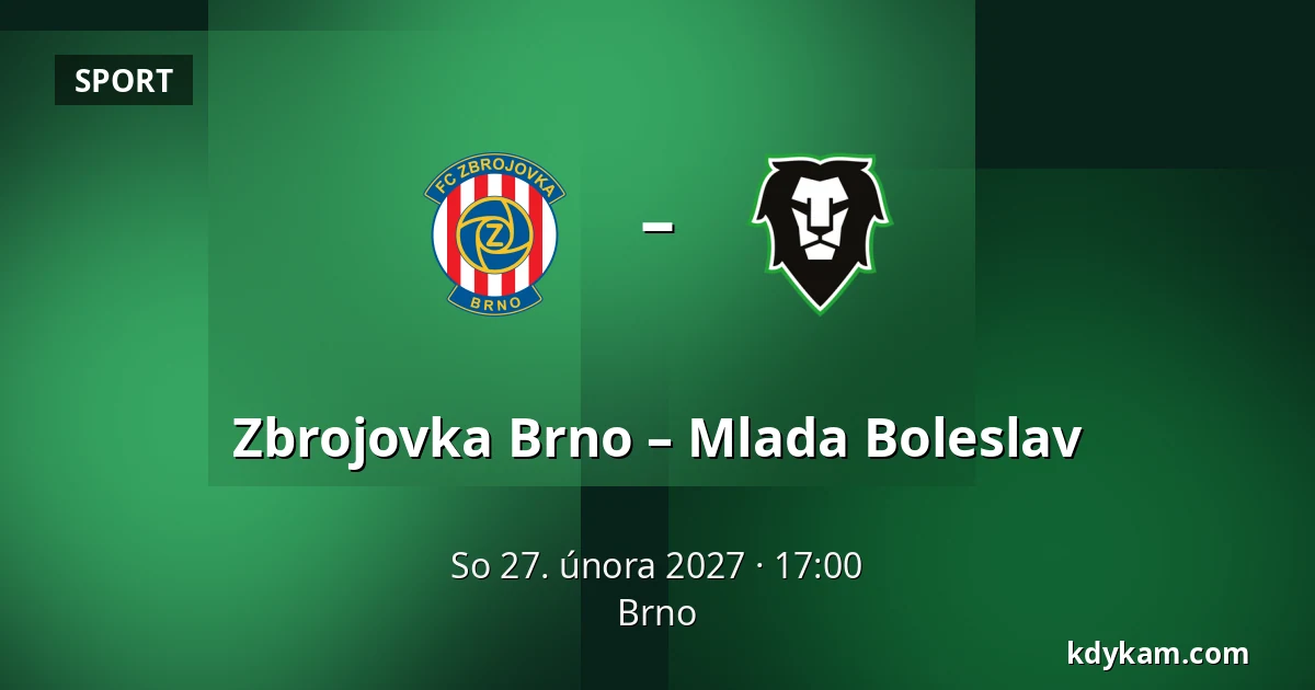 Zbrojovka Brno – Mlada Boleslav — Brno