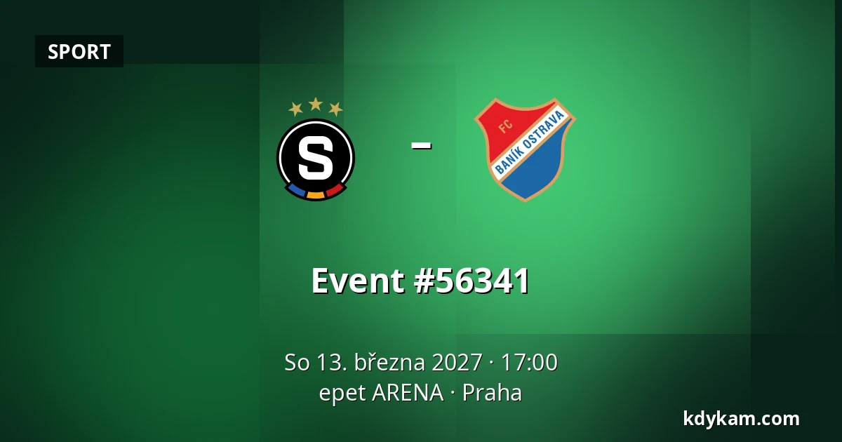 Sparta Praha – Baník Ostrava — epet ARENA, Praha