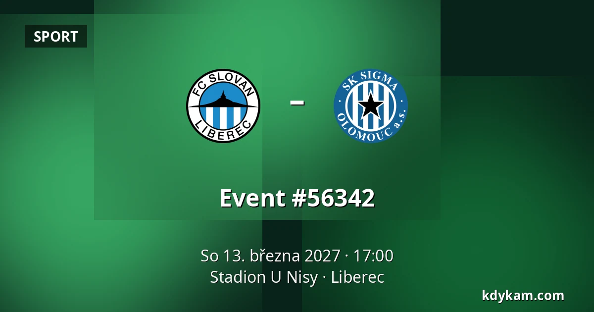 Slovan Liberec – Sigma Olomouc — Stadion U Nisy, Liberec