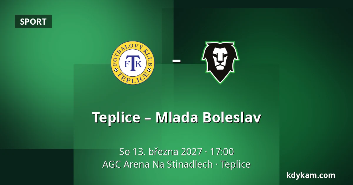 Teplice – Mlada Boleslav — AGC Arena Na Stinadlech, Teplice