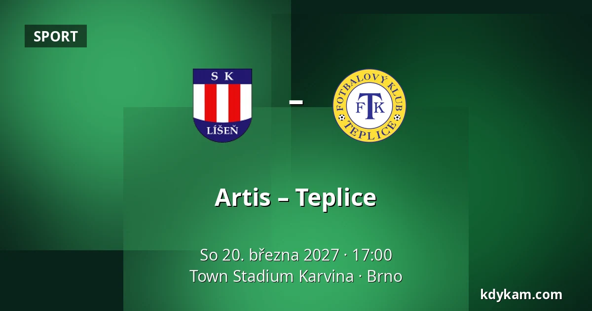 Artis – Teplice — Town Stadium Karvina, Brno