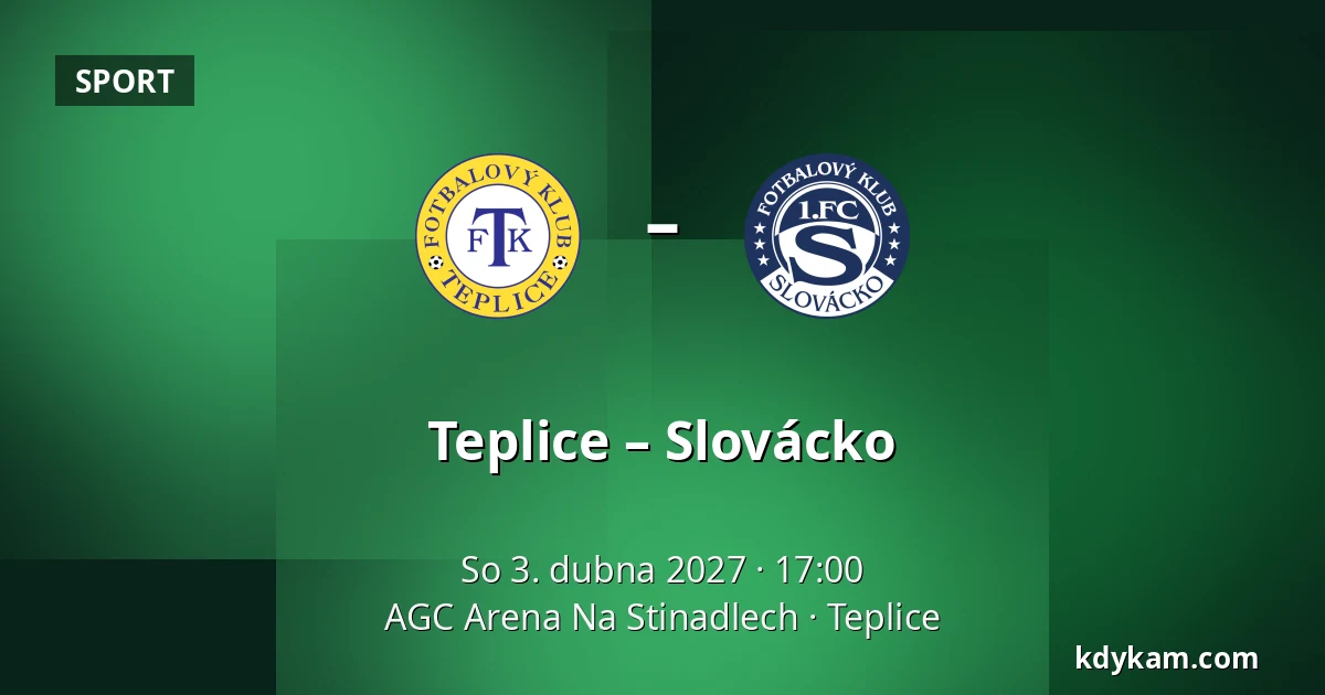 Teplice – Slovácko — AGC Arena Na Stinadlech, Teplice