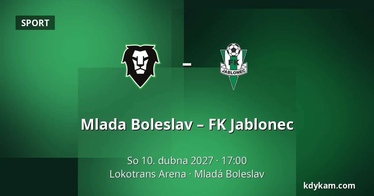 Mlada Boleslav – FK Jablonec — Lokotrans Arena, Mladá Boleslav