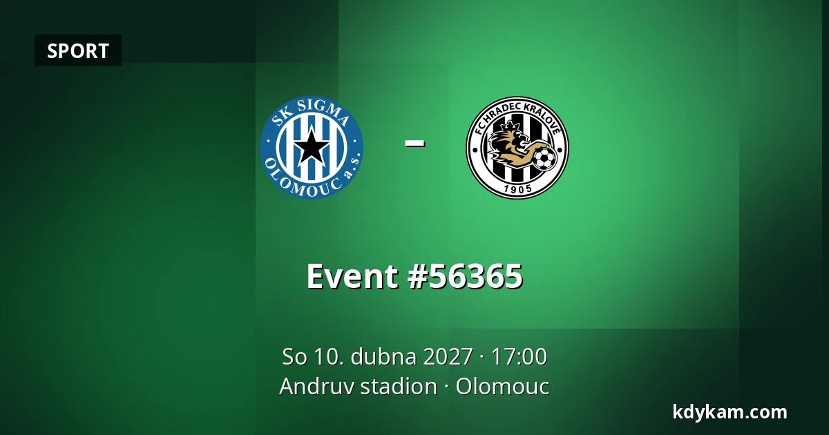 Sigma Olomouc – Hradec Králové — Andruv stadion, Olomouc