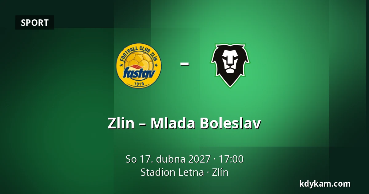 Zlin – Mlada Boleslav — Stadion Letna, Zlín