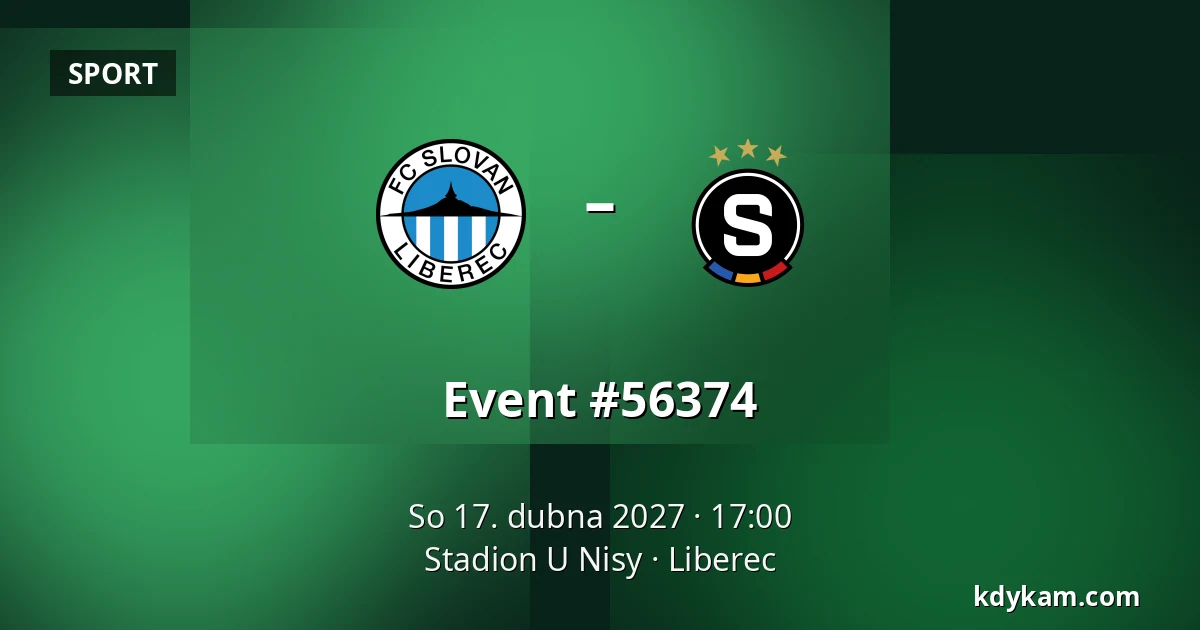 Slovan Liberec – Sparta Praha — Stadion U Nisy, Liberec