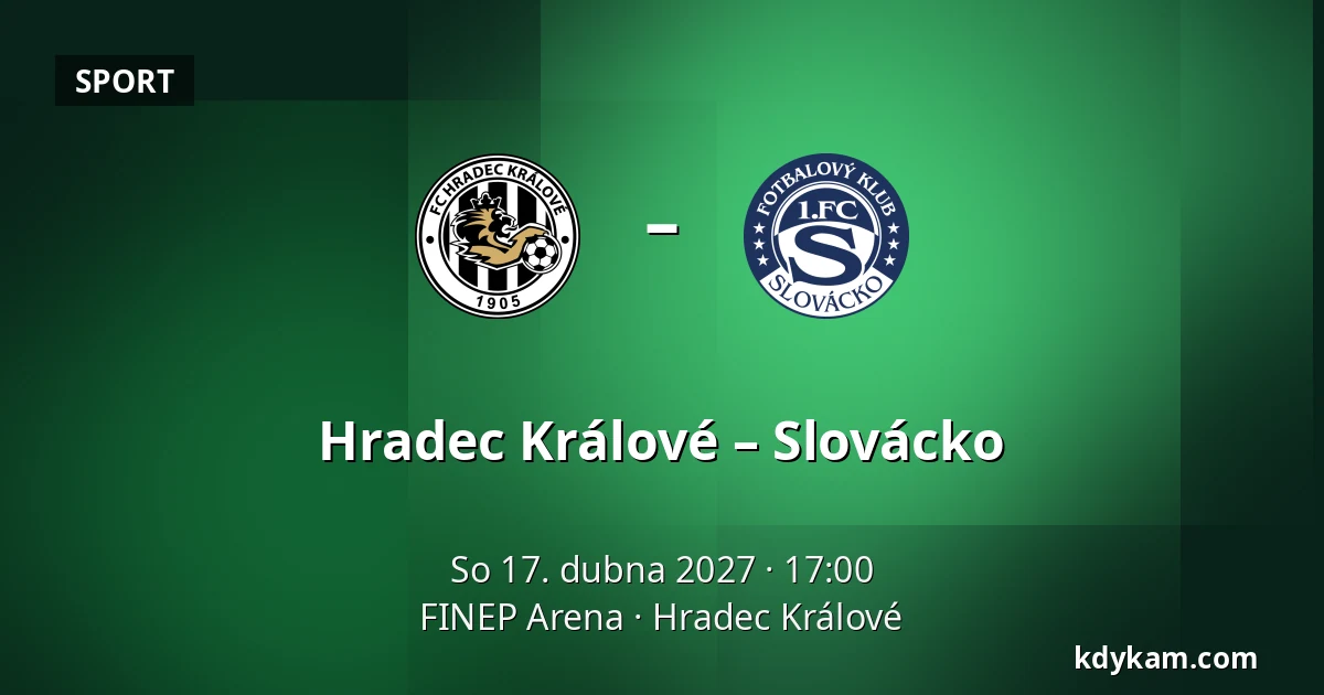 Hradec Králové – Slovácko — FINEP Arena, Hradec Králové