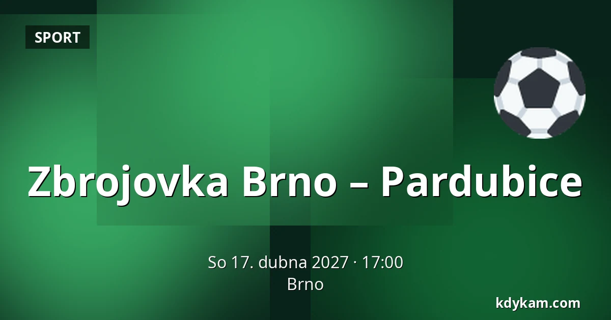 Zbrojovka Brno – Pardubice — Brno