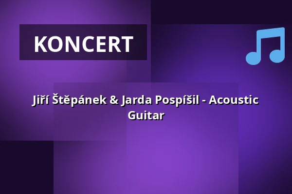 Jiří Štěpánek & Jarda Pospíšil - Acoustic Guitar — Bounty Rock Cafe, Olomouc