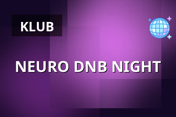 NEURO DNB NIGHT — Cross Club, Praha