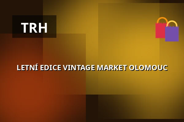 LETNÍ EDICE VINTAGE MARKET OLOMOUC — Letní kino Olomouc, Olomouc