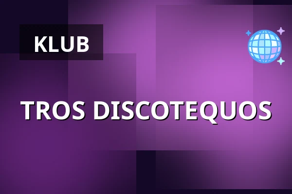 TROS DISCOTEQUOS — Letní kino Olomouc, Olomouc