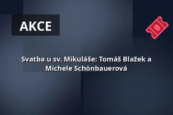 Svatba u sv. Mikuláše: Tomáš Blažek a Michele Schönbauerová — Kostel sv. Mikuláše, Znojmo