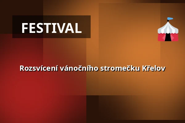 Rozsvícení vánočního stromečku Křelov — Křelov-Břuchotín, Olomouc