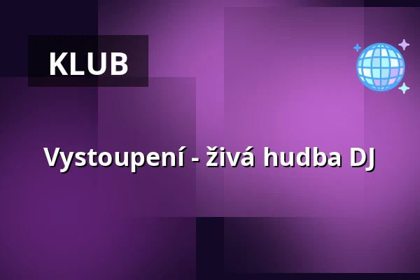 Vystoupení - živá hudba DJ — Úřad městské části Brno-střed, Brno