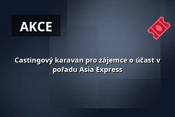 Castingový karavan pro zájemce o účast v pořadu Asia Express — Úřad městské části Brno-střed, Brno