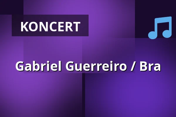 Gabriel Guerreiro / Bra — U bílýho černocha, Liberec