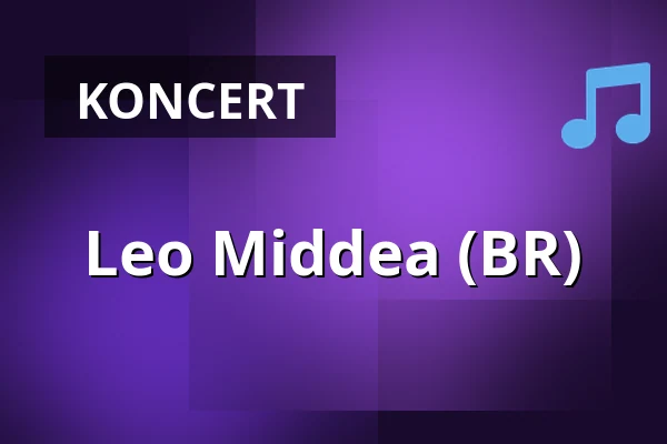 Leo Middea (BR) — Rock Café - divadelní sál, Praha