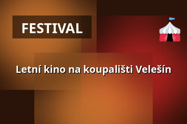 Letní kino na koupališti Velešín — Koupaliště Na Skalkách, Velešín