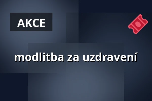 modlitba za uzdravení — Kostel Nanebevzetí Panny Marie, Kladno