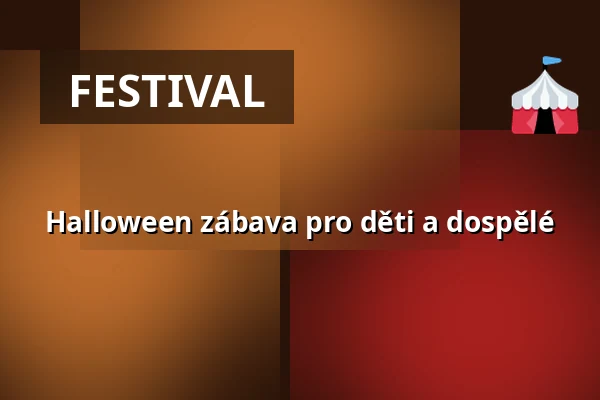 Halloween zábava pro děti a dospělé — Kulturní dům, Bezno