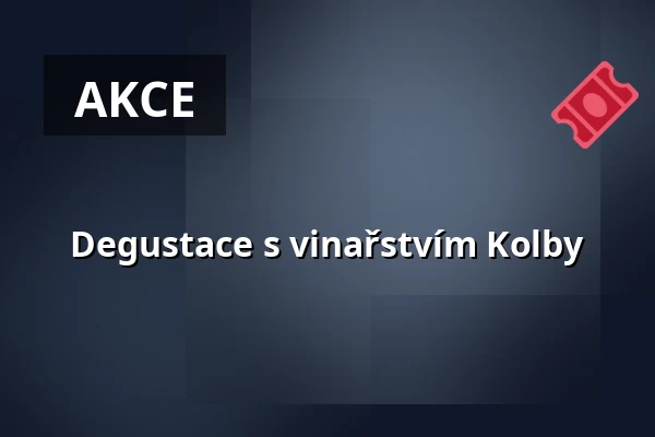 Degustace s vinařstvím Kolby — VinVin vinný bar, Praha
