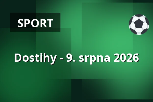 Dostihy - 9. srpna 2026