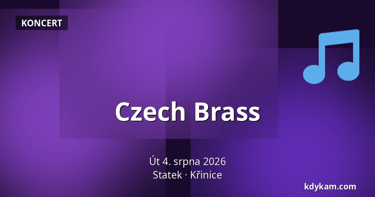 Czech Brass — Statek, Křinice
