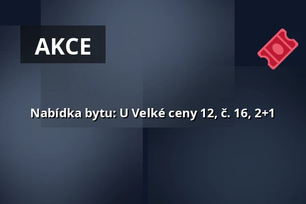 Nabídka bytu: U Velké ceny 12,  č. 16, 2+1 — Kohoutovice, Brno