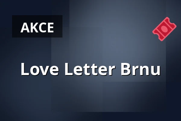 Love Letter Brnu — Úřad městské části Brno-střed, Brno