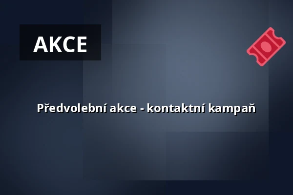 Předvolební akce - kontaktní kampaň — Úřad městské části Brno-střed, Brno