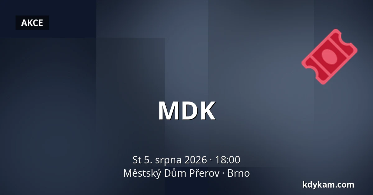 MDK — Městský Dům Přerov, Brno