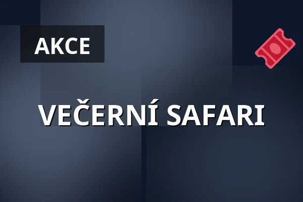 VEČERNÍ SAFARI — ZOO Dvůr Králové, Dvůr Králové nad Labem