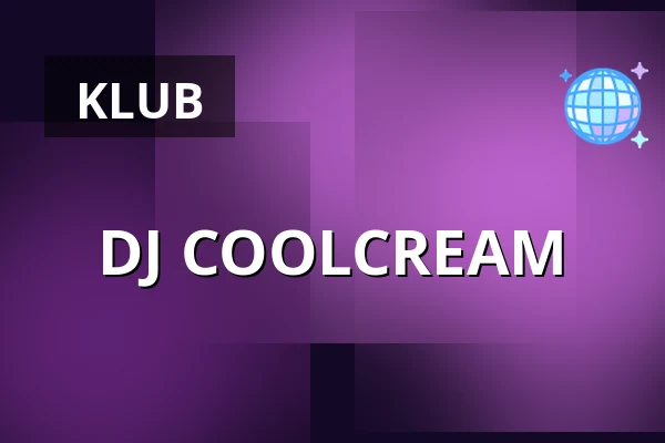 DJ COOLCREAM — Port 1560, Český Krumlov