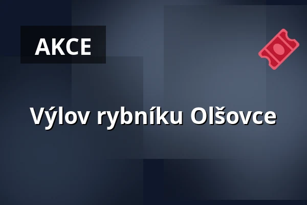 Výlov rybníku Olšovce — Camp Olšovec Jedovnice, Jedovnice