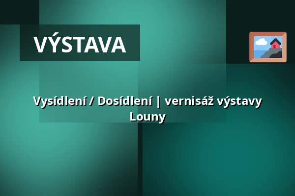 Vysídlení / Dosídlení | vernisáž výstavy Louny — Post Bellum, z. ú., pobočka Paměť národa Jižní Čechy, České Budějovice 1