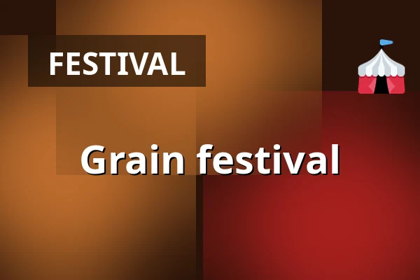 Grain festival — Úřad městské části Brno-střed, Brno