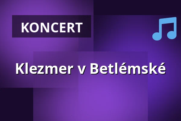 Klezmer v Betlémské — Burza #4, Praha