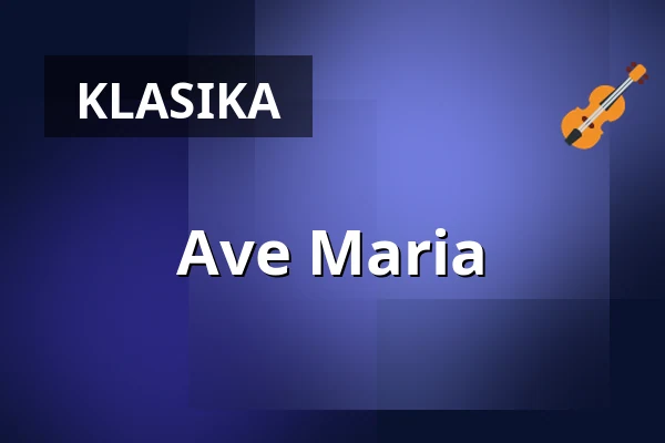 Ave Maria — Kostel sv. Mikuláše, Praha