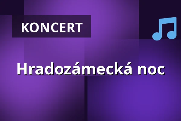 Hradozámecká noc — Radnice - Městské divadlo Netolice, Netolice