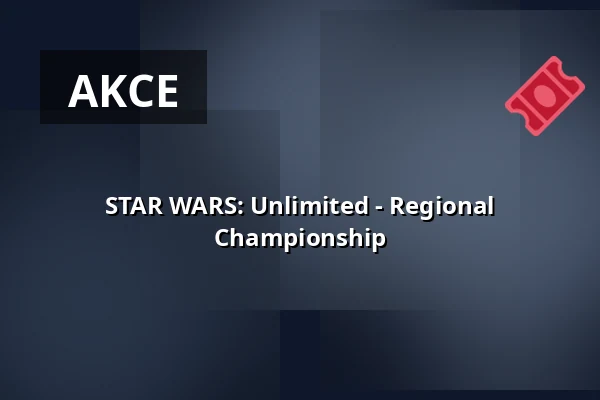 STAR WARS: Unlimited - Regional Championship — PVA Expo Praha Letňany, Praha