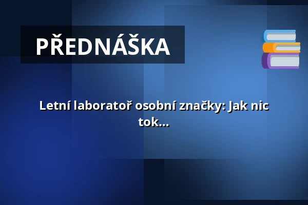 Letní laboratoř osobní značky: Jak nic nezmeškat a vytvořit dokonale vyvážený tok obsahu — Vesna, Brno