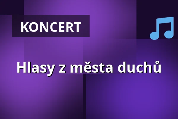 Hlasy z města duchů — Jupiter klub, Velké Meziříčí